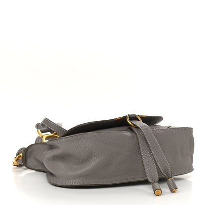 Chloe Calfskin Small Marcie Satchel Cashmere Grey 4 of 15