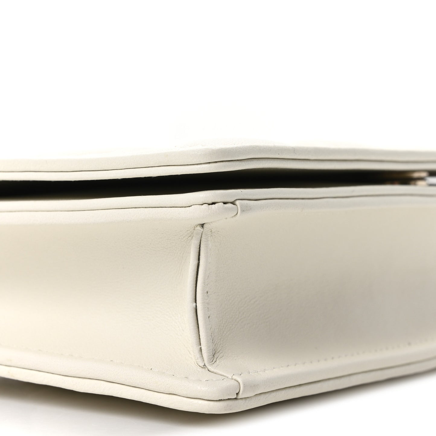 Lambskin Cannage Lady Dior Pouch Latte