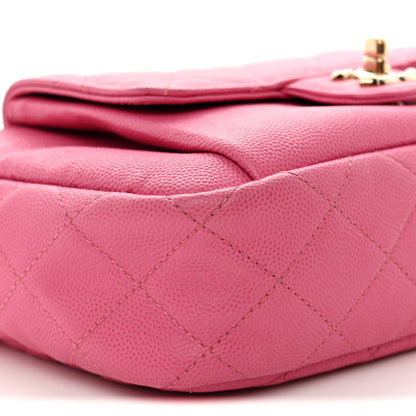 Chanel Caviar Quilted CC Day Camera Case Pink 9 of 13