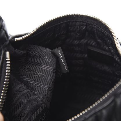 Prada Nappa Gaufre Re-Edition 2005 Shoulder Bag Black 7 of 11