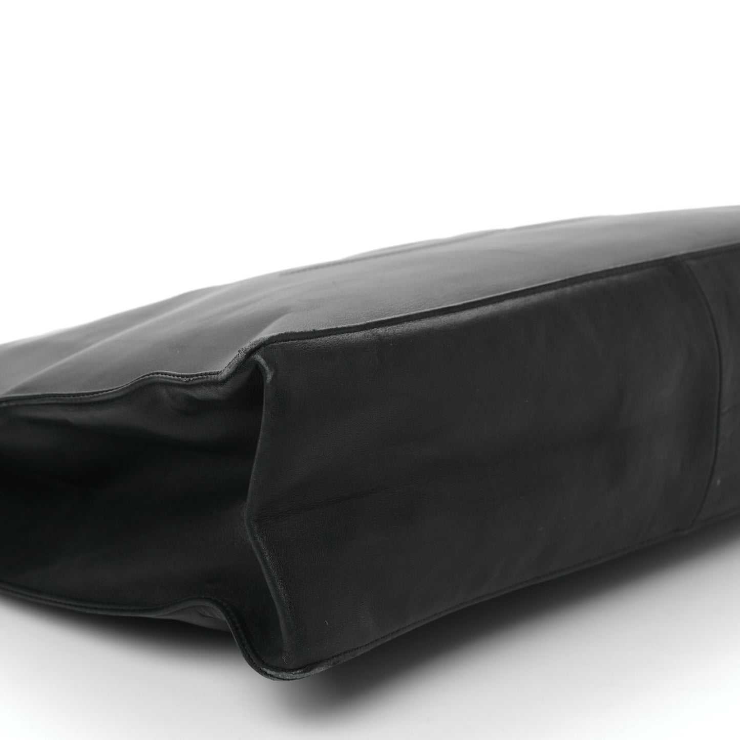 Lambskin Jumbo CC Shoulder Bag Black
