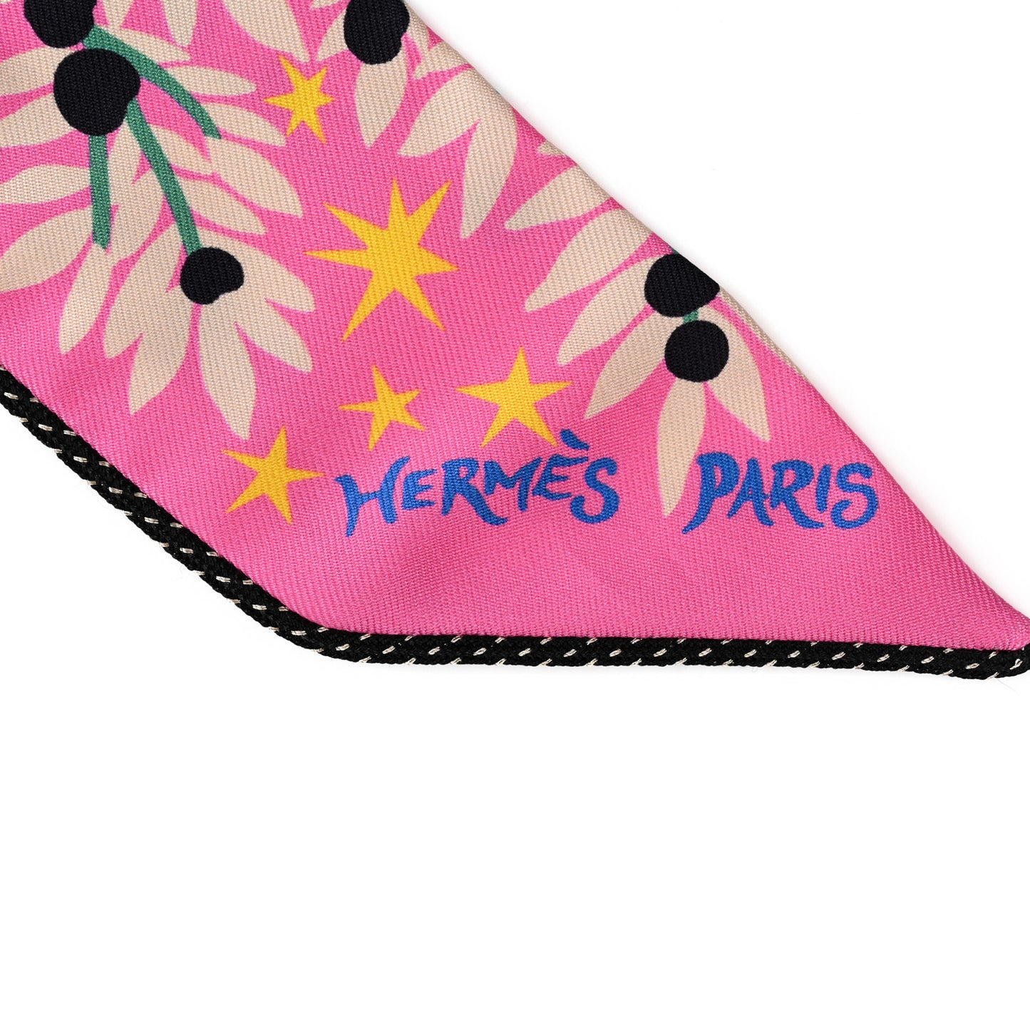 Silk Sous Le Charme D Orphee Baguette Twilly Rose Bleu Black
