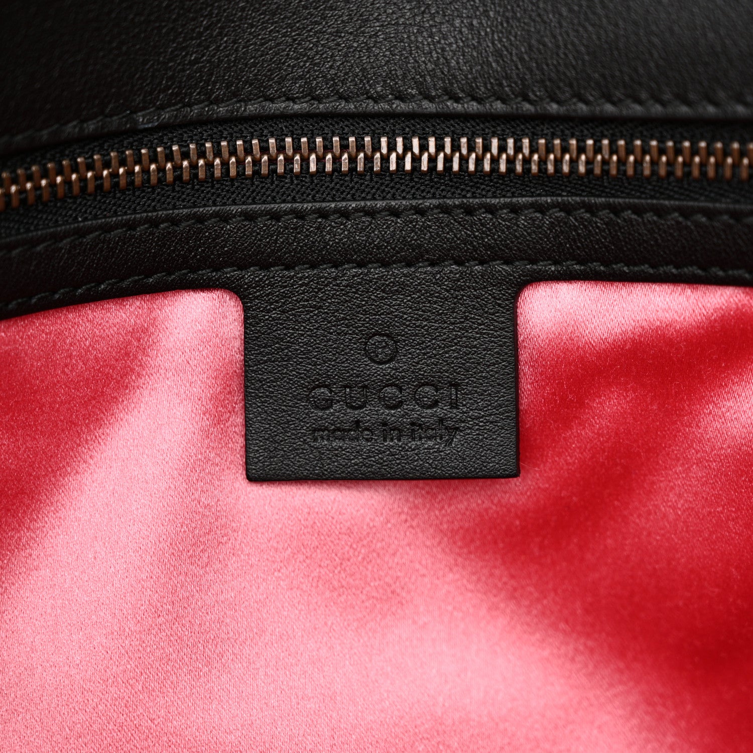 Gucci Velvet Matelasse Loved Embroidered Medium GG Marmont Shoulder Bag Black 6 of 10