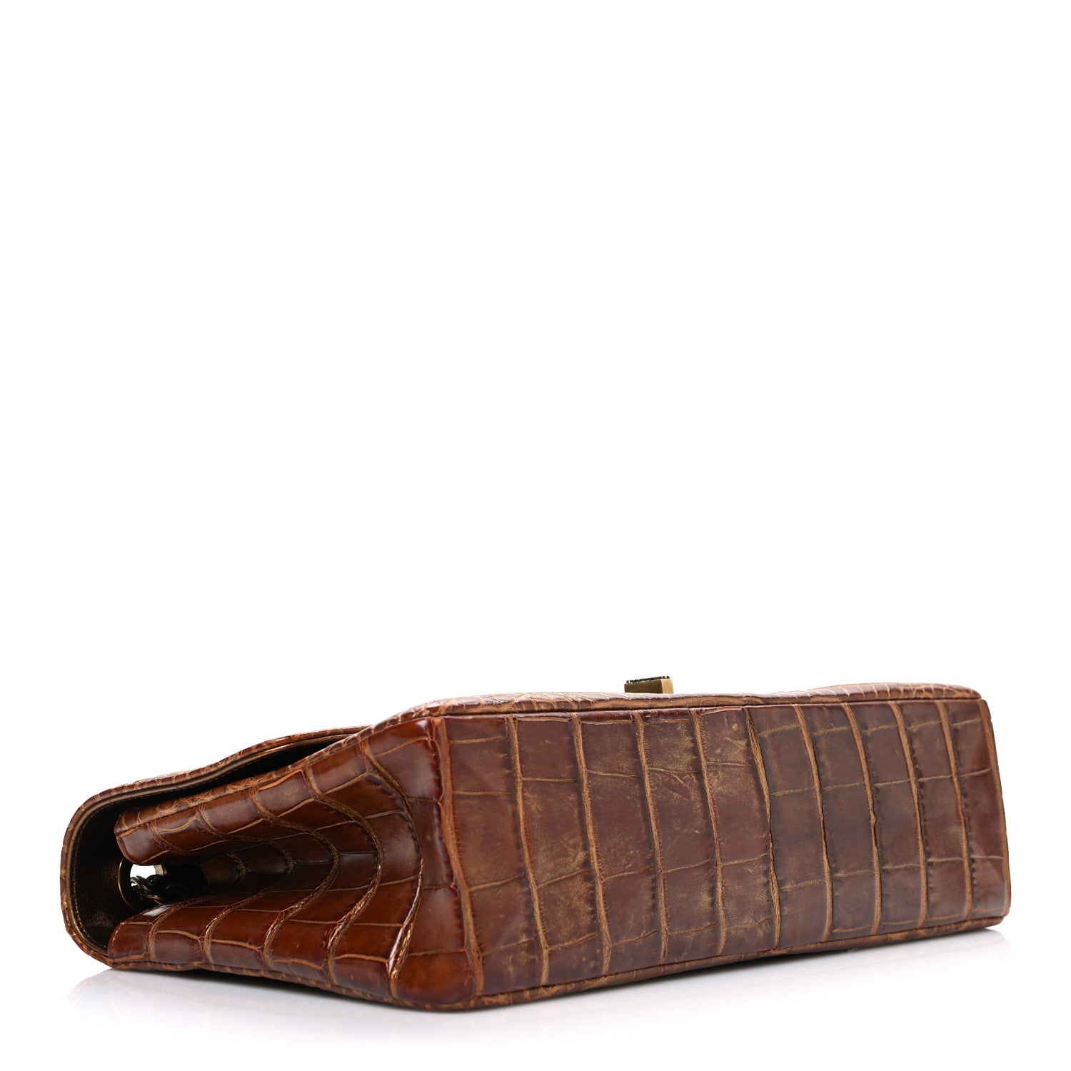 Chanel Alligator 2.55 Reissue 226 Flap Brown 4 of 10