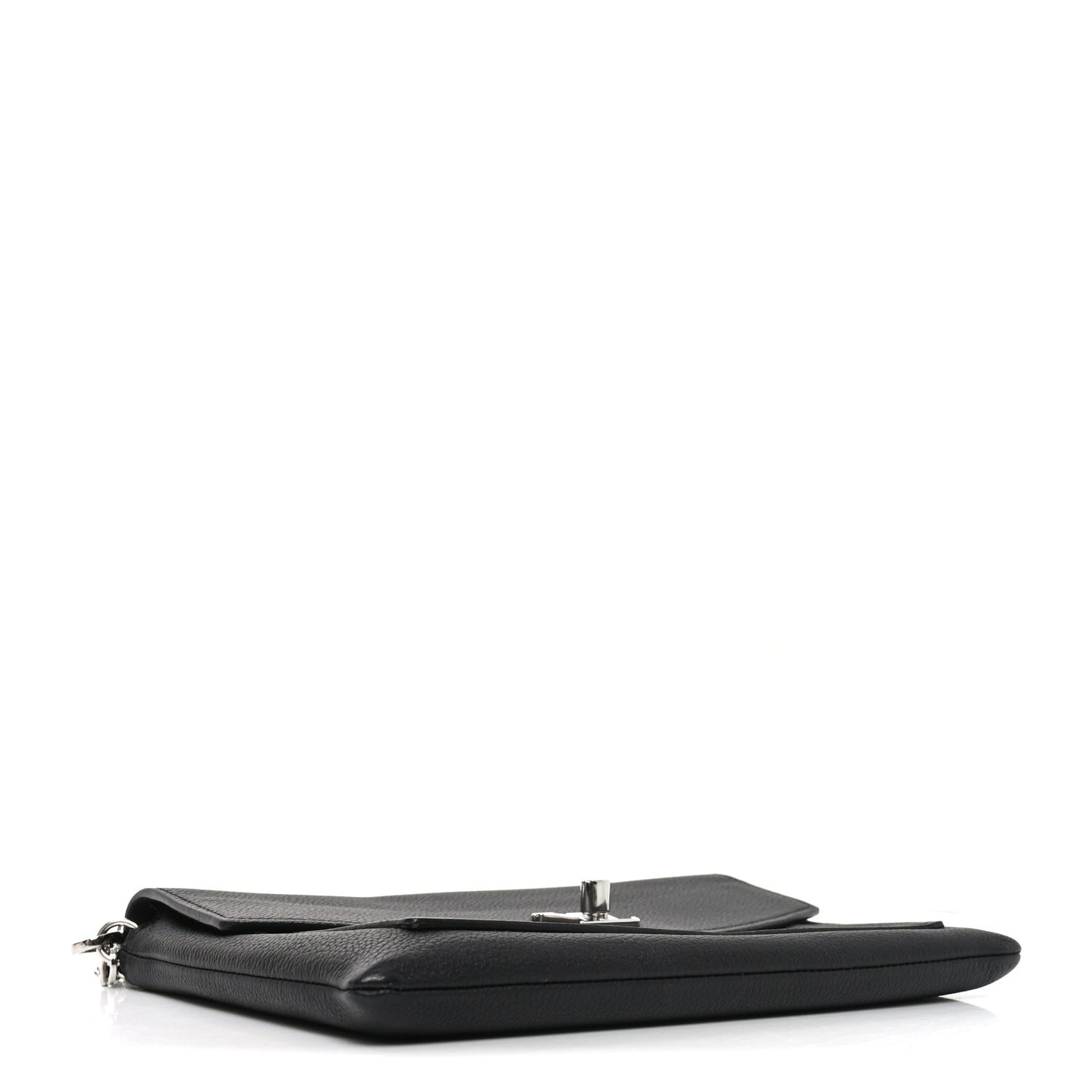 Soft Calfskin My Lockme Chain Pochette Black