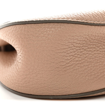 Chloe Grained Lambskin Mini Drew Shoulder Bag Cement Pink 8 of 9