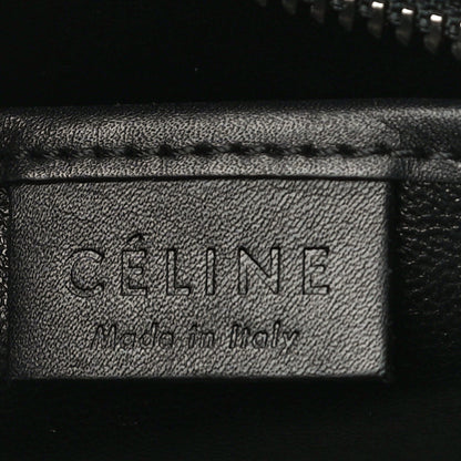 Celine Smooth Drummed Calfskin Tri-color Nano Luggage Anthracite 6 of 11