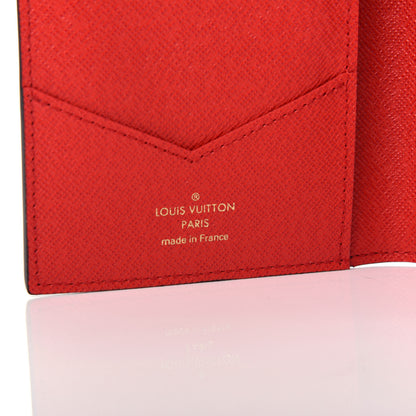 Louis Vuitton Monogram 2019 Christmas Animation Passport Cover Rouge 6 of 7