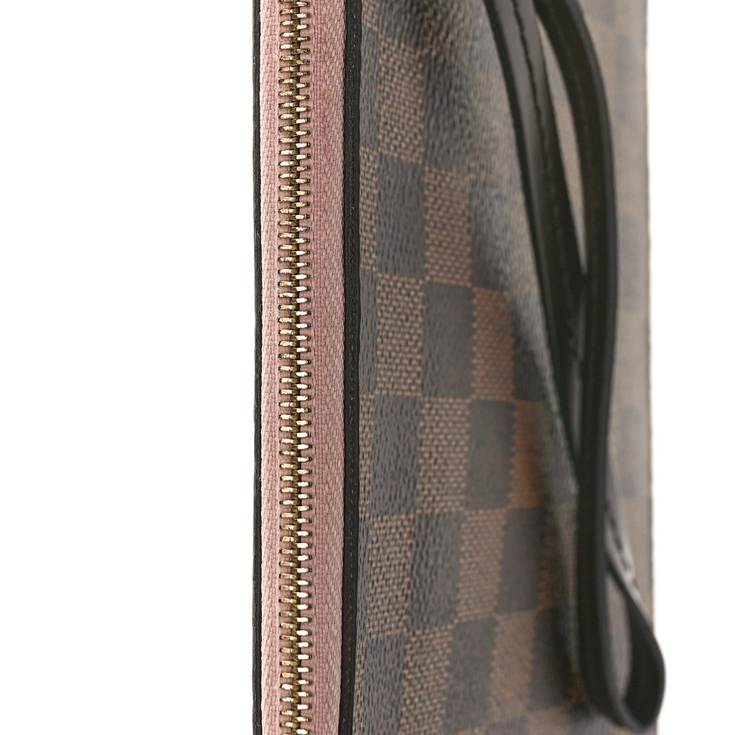 Damier Ebene Neverfull MM GM Pochette Rose Ballerine