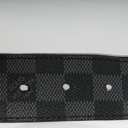 Louis Vuitton Damier Graphite 40mm LV Initiales Belt 95 38 5 of 7