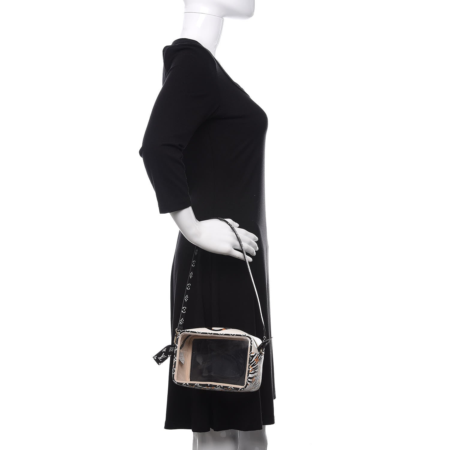 Louis Vuitton Monogram Giant Jungle Beach Pouch Ivory 2 of 11