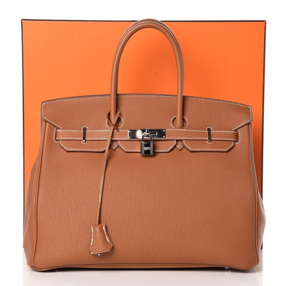 Hermes Togo Birkin 35 Gold 34 of 34