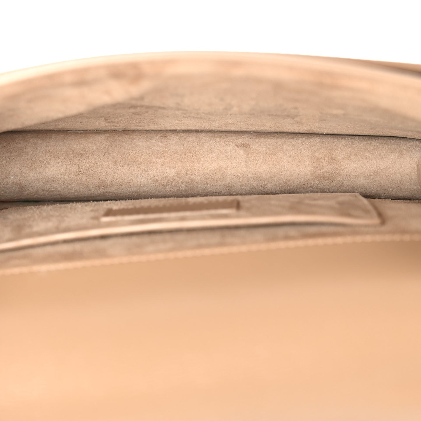 Smooth Calfskin Medium Monogram Sunset Satchel  Natural Tan