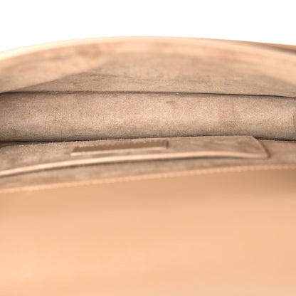 Saint Laurent Smooth Calfskin Medium Monogram Sunset Satchel  Natural Tan 5 of 13