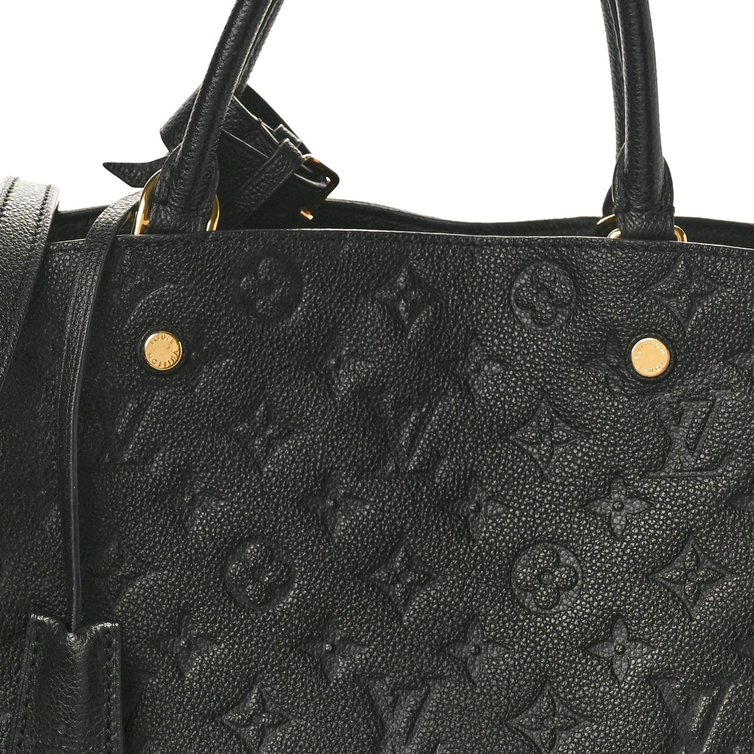 Louis Vuitton Empreinte Montaigne MM Black 7 of 9
