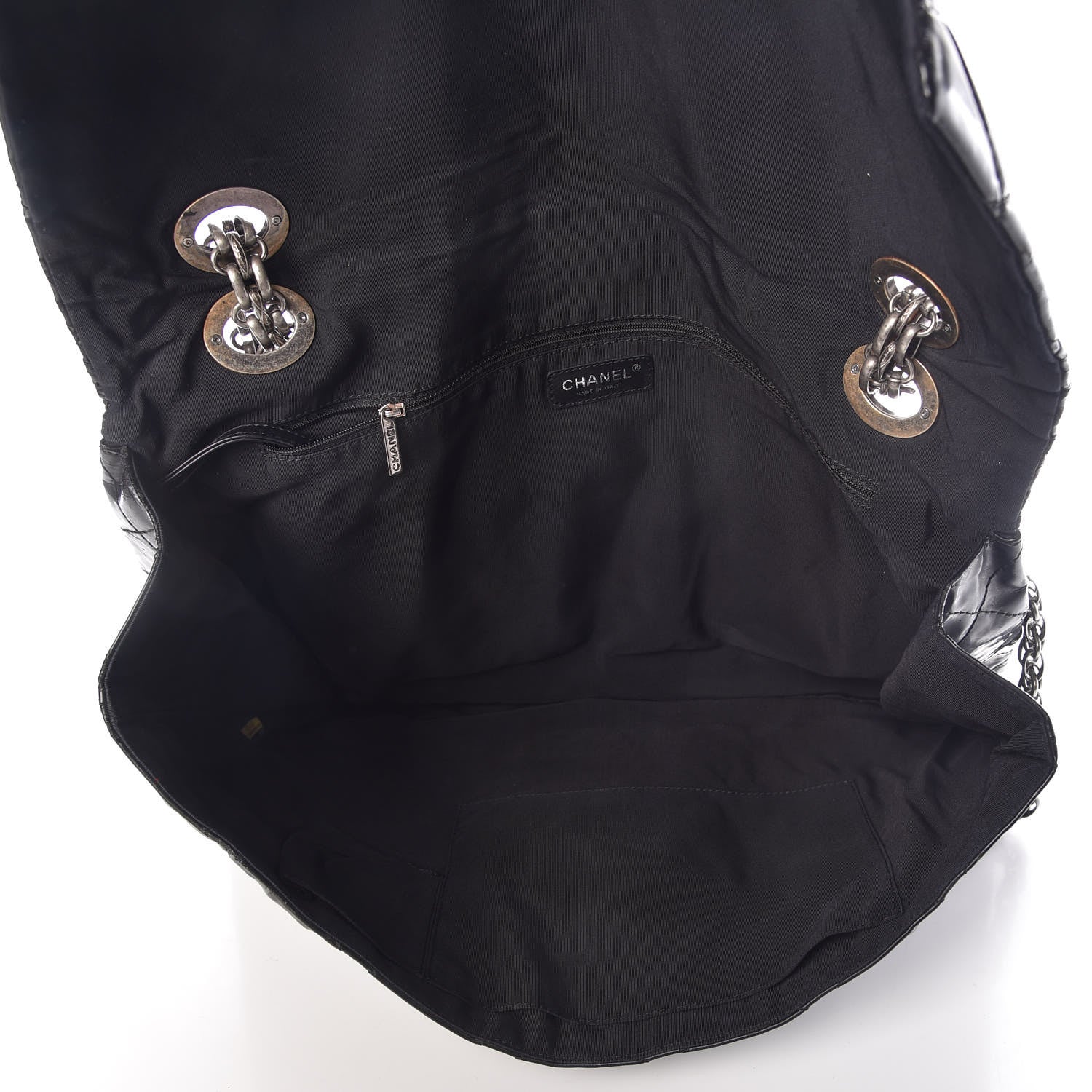 Chanel Vinyl Quilted XXL Reissue Flap Black 7 of 20