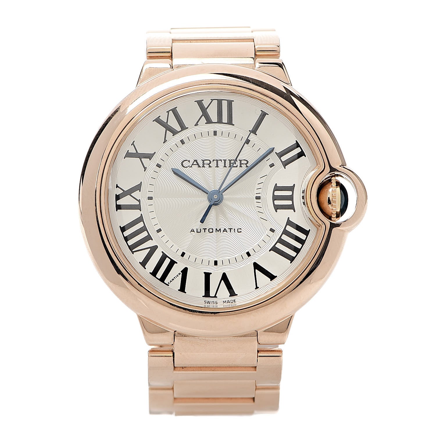 Cartier 18K Pink Gold 36mm Ballon Bleu De Automatic Watch 1 of 6