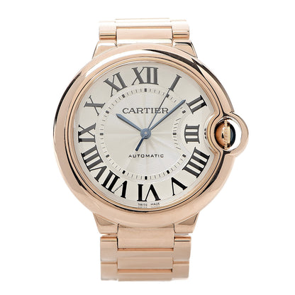 Cartier 18K Pink Gold 36mm Ballon Bleu De Automatic Watch 1 of 6