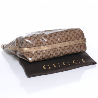 Gucci Crystal Monogram Studded Irina Tote 4 of 7
