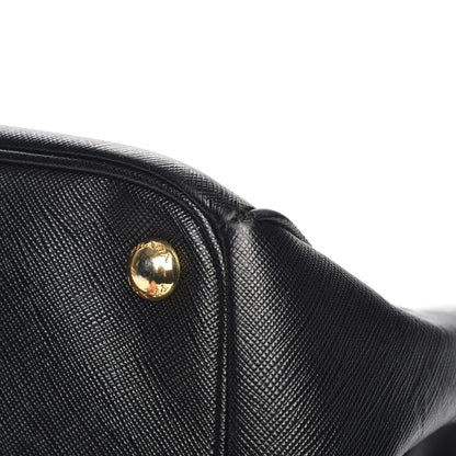 Prada Saffiano Large Galleria Double Zip Tote Black 12 of 13