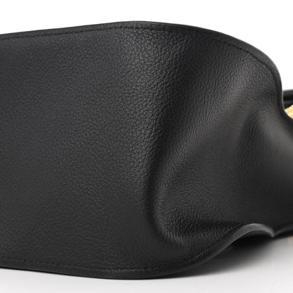 Chloe Calfskin Braided Medium Marcie Double Carry Black 10 of 10