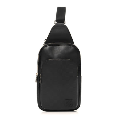 Louis Vuitton Damier Infini Avenue Sling Bag NM Onyx 1 of 9