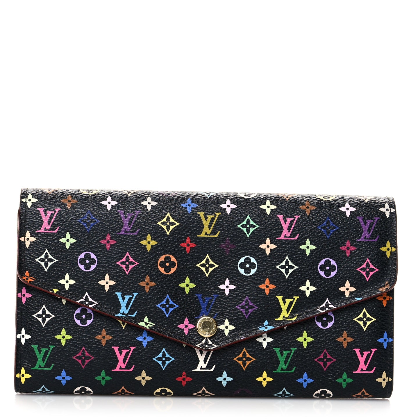 Monogram Multicolor Sarah Wallet NM Black Grenade