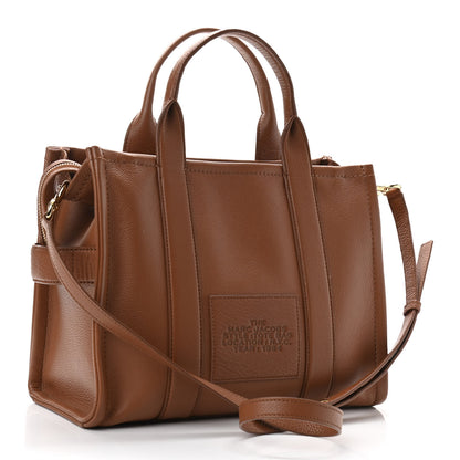 Marc Jacobs Grained Calfskin Medium The Tote Bag Argan Oil 3 of 11