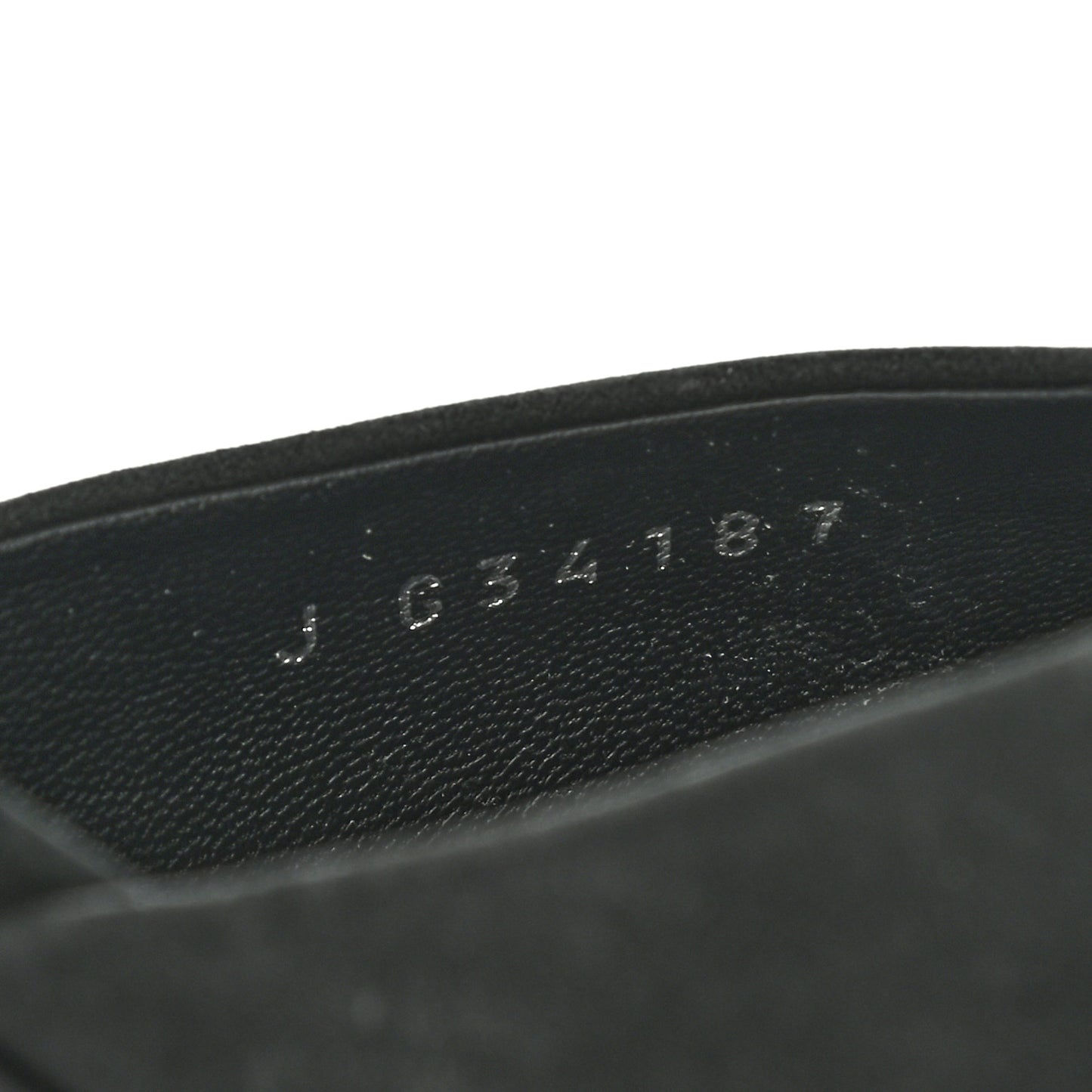 Suede Patent Calfskin Cap Toe Pearl Ankle Strap Pump 37.5 Black