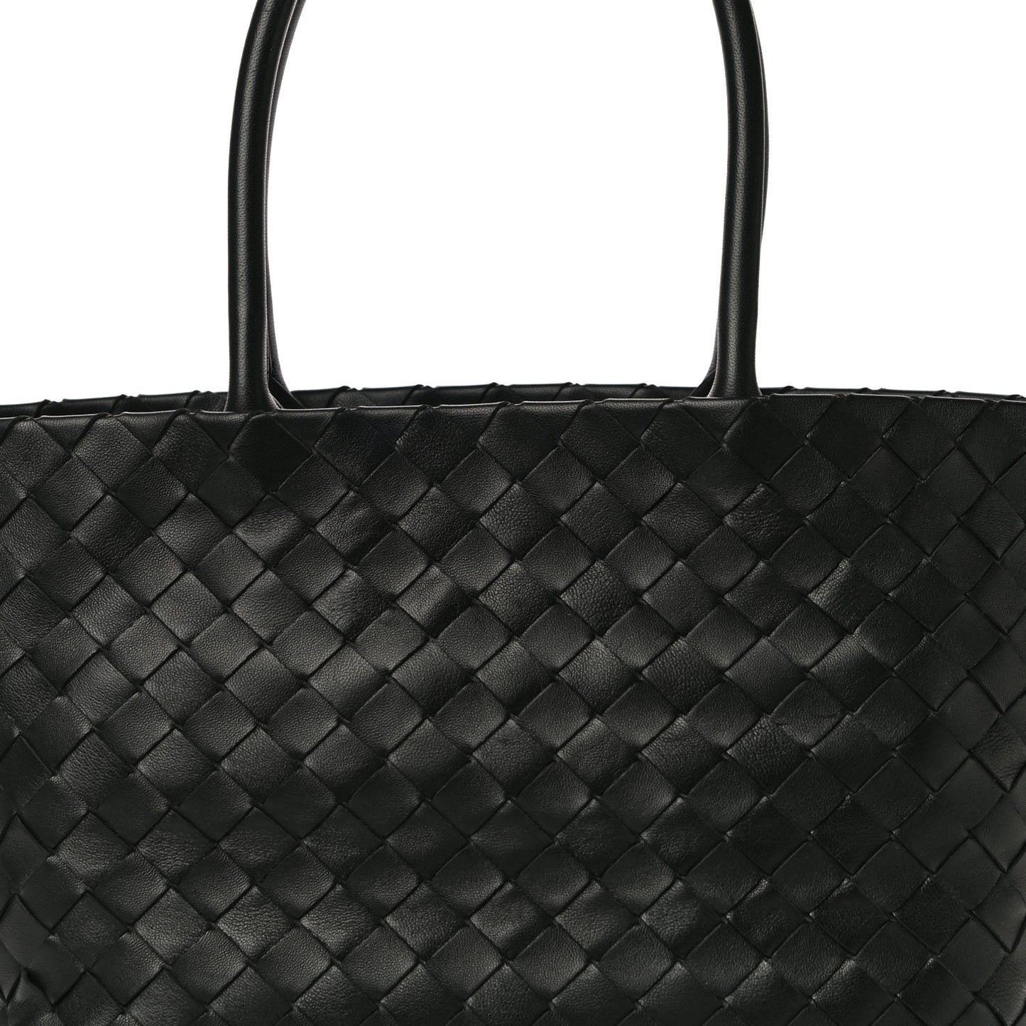 Nappa Intrecciato Tote Black