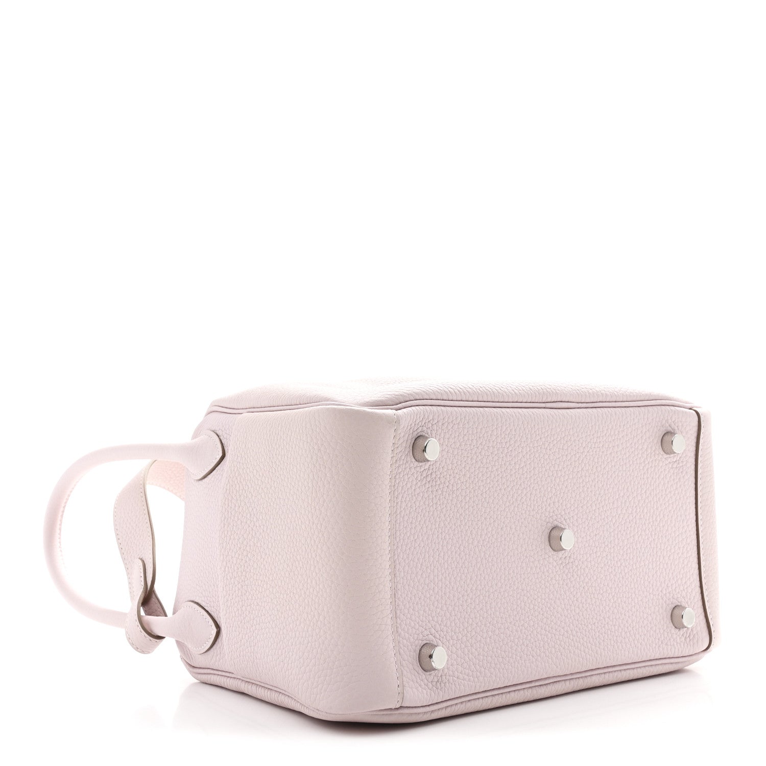 Hermes Taurillon Clemence Verso Lindy 26 Mauve Pale Mushroom 4 of 10