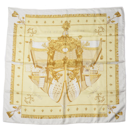 Hermes Silk Vue Du Carrosse De La Galere La Reale Scarf 90 2 of 6