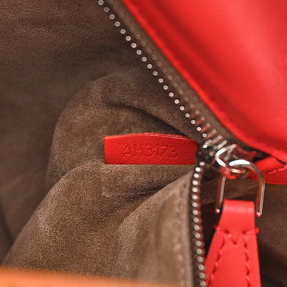 Louis Vuitton Veau Soie Calfskin Parnassea Bagatelle Hobo Capucine 7 of 15