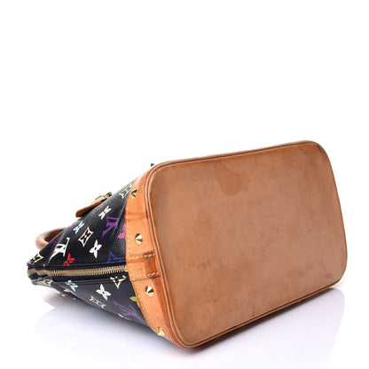 Louis Vuitton Monogram Multicolor Alma Black 3 of 4