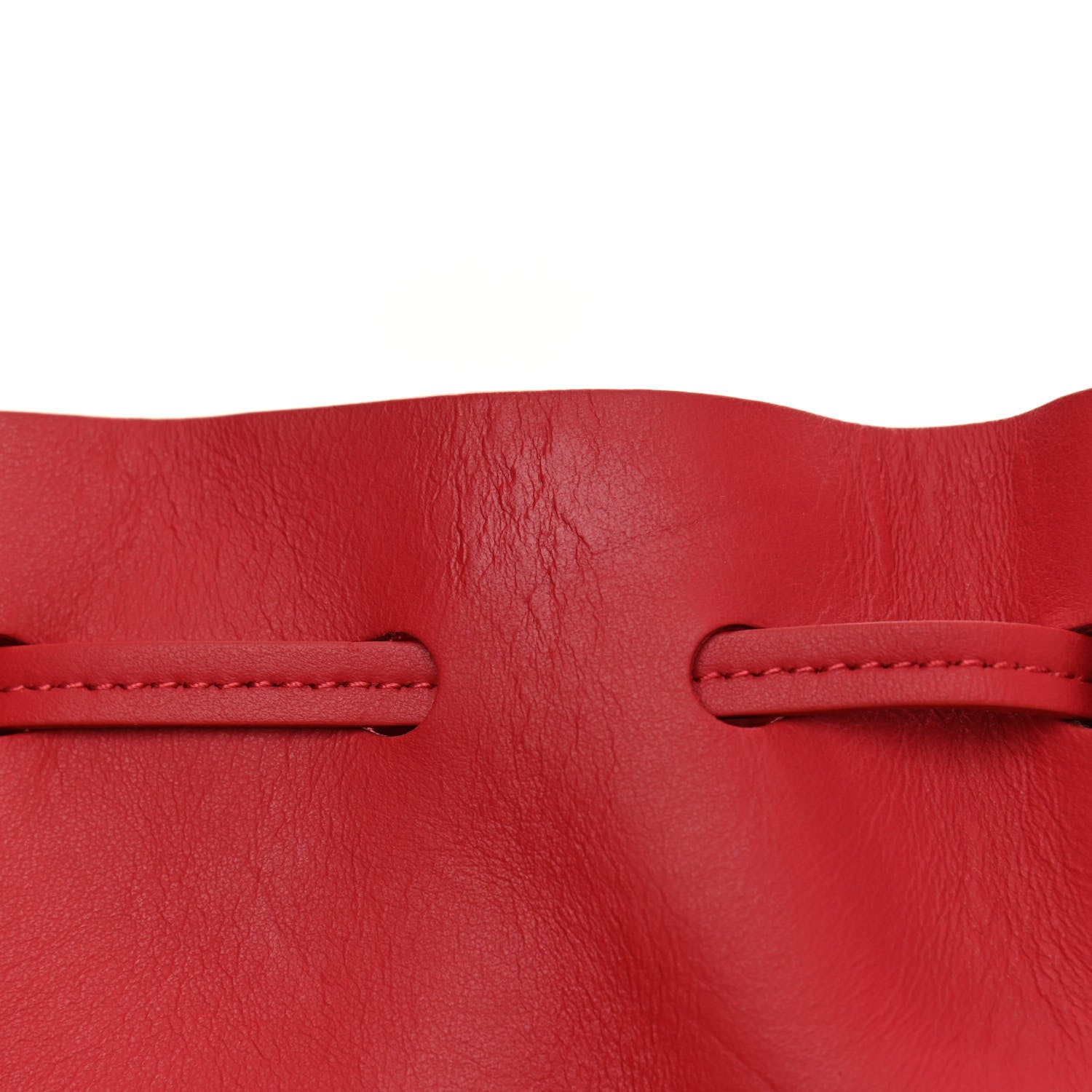 Mansur Gavriel Calfskin Mini Bucket Bag Flamma 11 of 11