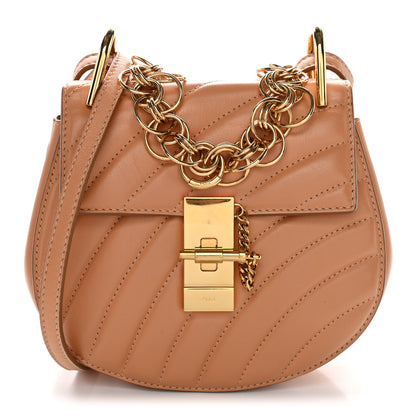 Chloe Calfskin Quilted Mini Drew Bijou Shoulder Bag Blushy Pink 1 of 10