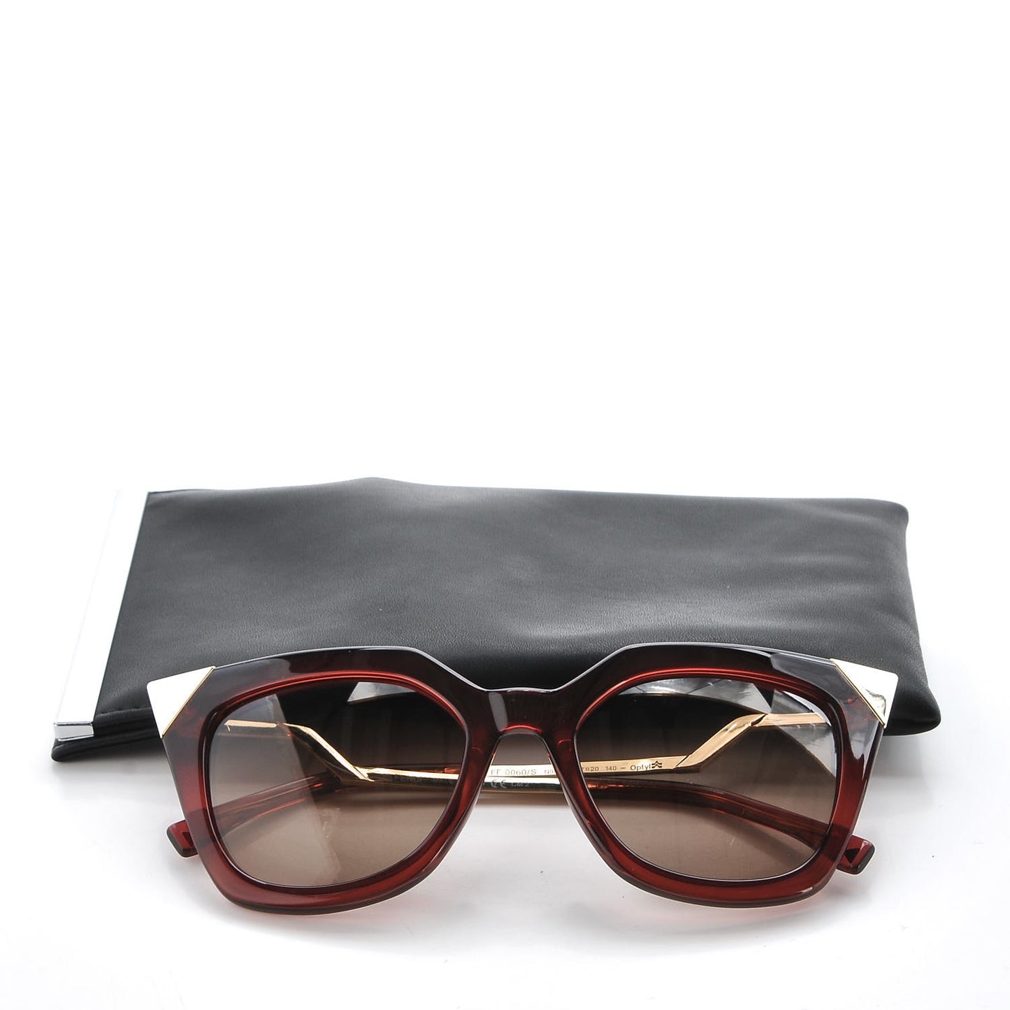Iridia Cat Eye Sunglasses FF 0060/S Red
