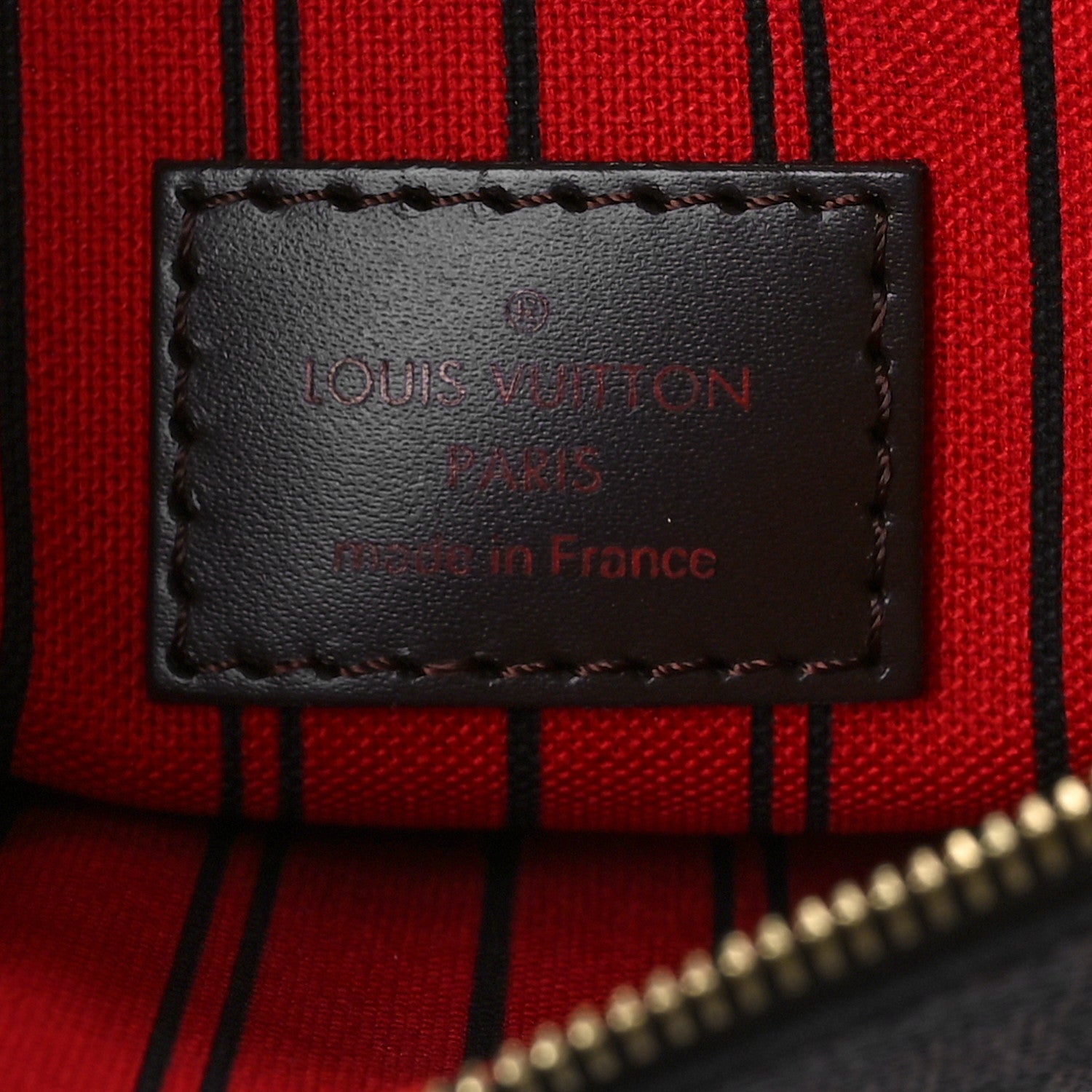 Louis Vuitton Damier Ebene Neverfull MM GM Pochette 6 of 8