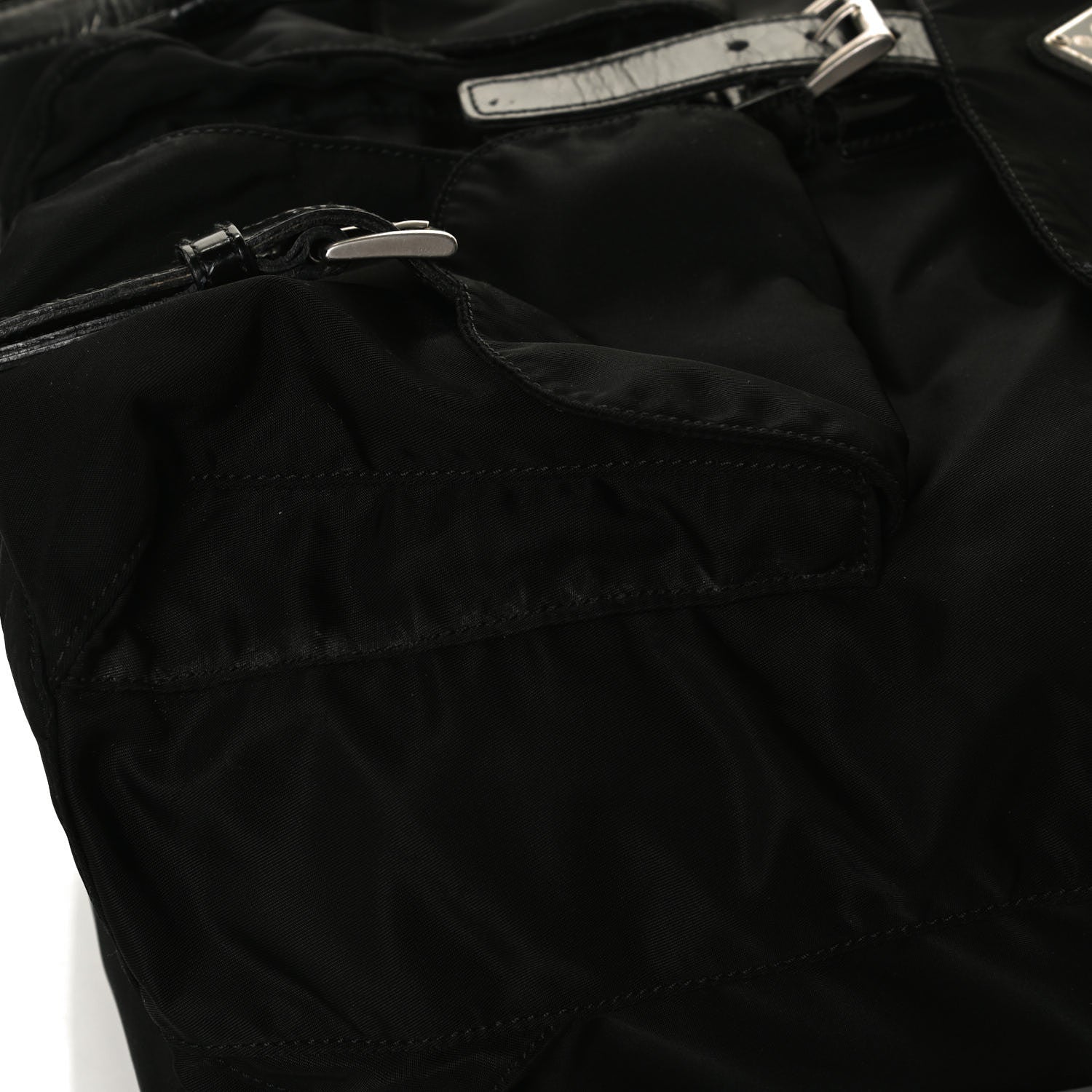 Prada Tessuto Nylon Vela Small Backpack Black 12 of 13