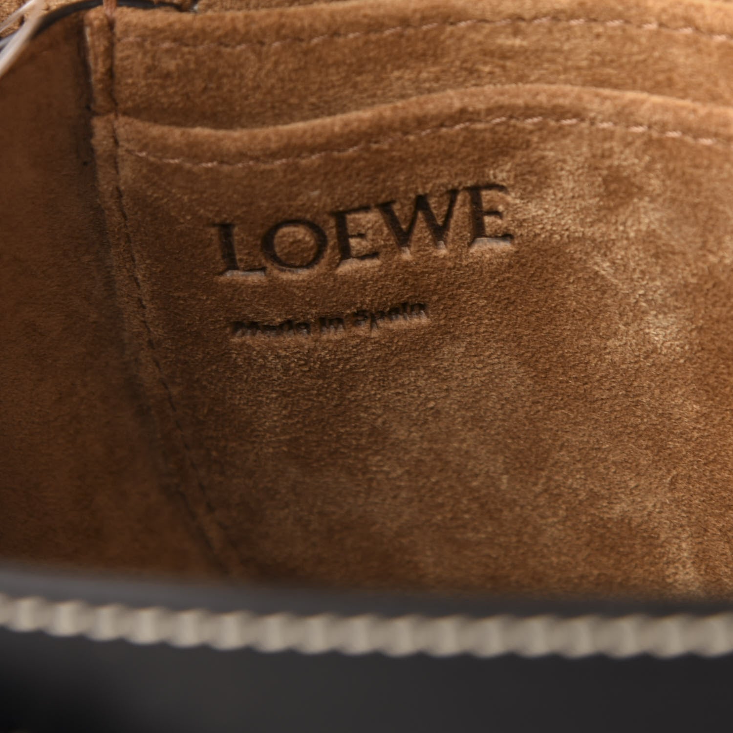 Loewe Calfskin Mini Gate Belt Bag Black 6 of 11