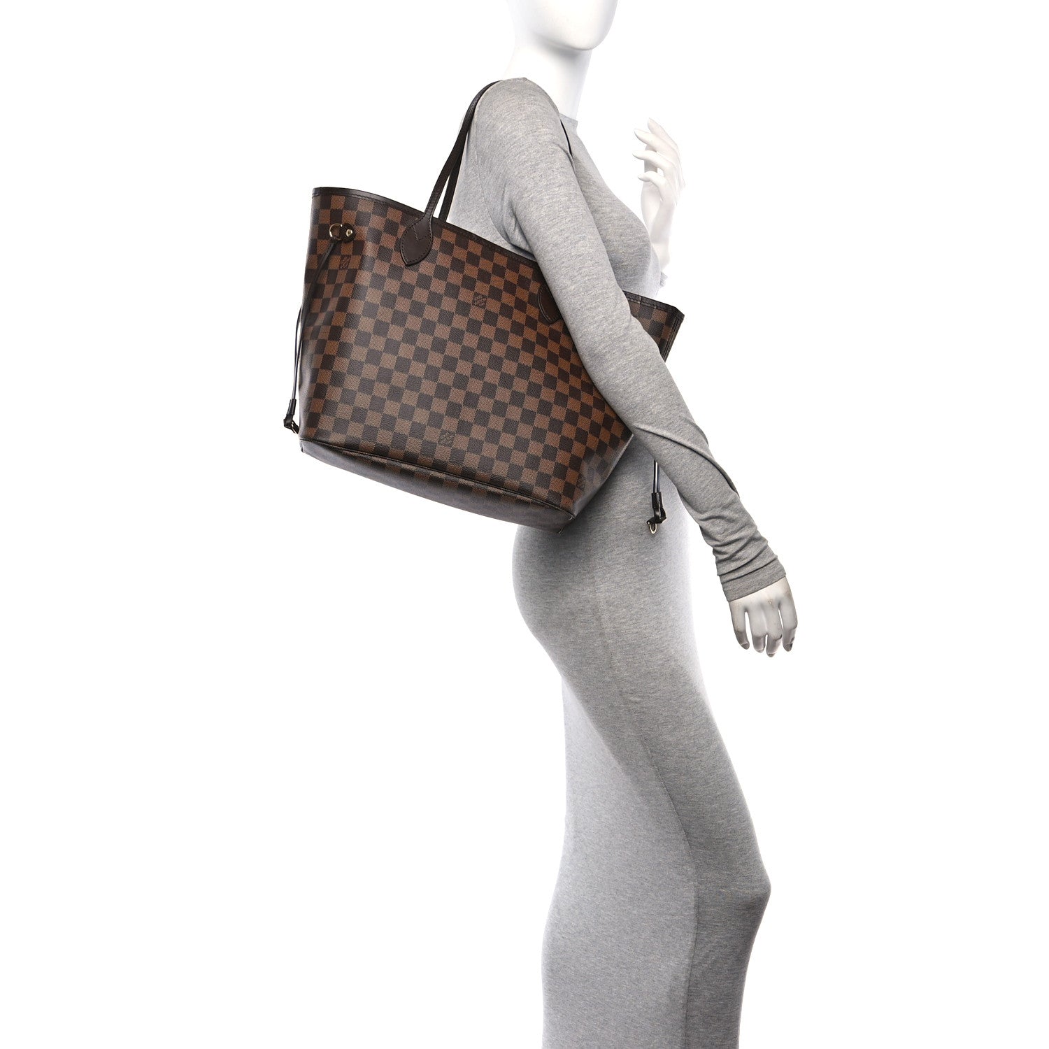 Louis Vuitton Damier Ebene Neo Neverfull MM 2 of 12