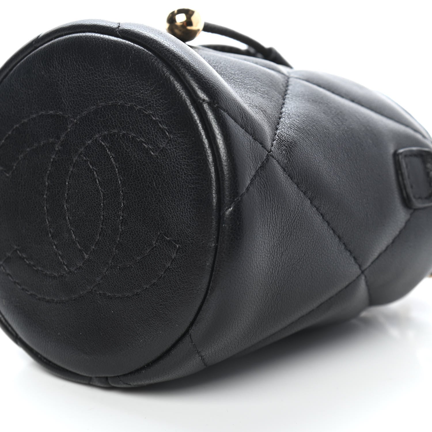 Chanel Calfskin Pillow Crush Clutch With Chain Black 9 of 9
