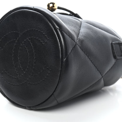 Chanel Calfskin Pillow Crush Clutch With Chain Black 9 of 9