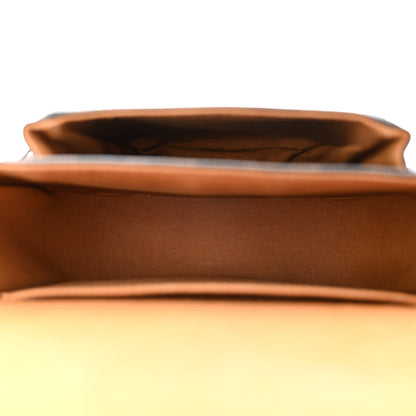 Celine Triomphe Canvas Medium Folco Bag Tan 5 of 11