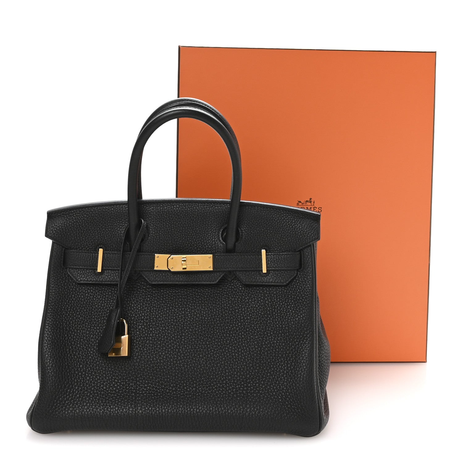 Hermes Togo BIRKIN 30 Black 11 of 11