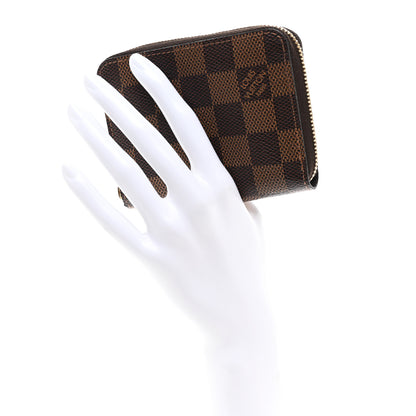Louis Vuitton Damier Ebene Zippy Coin Purse 2 of 6