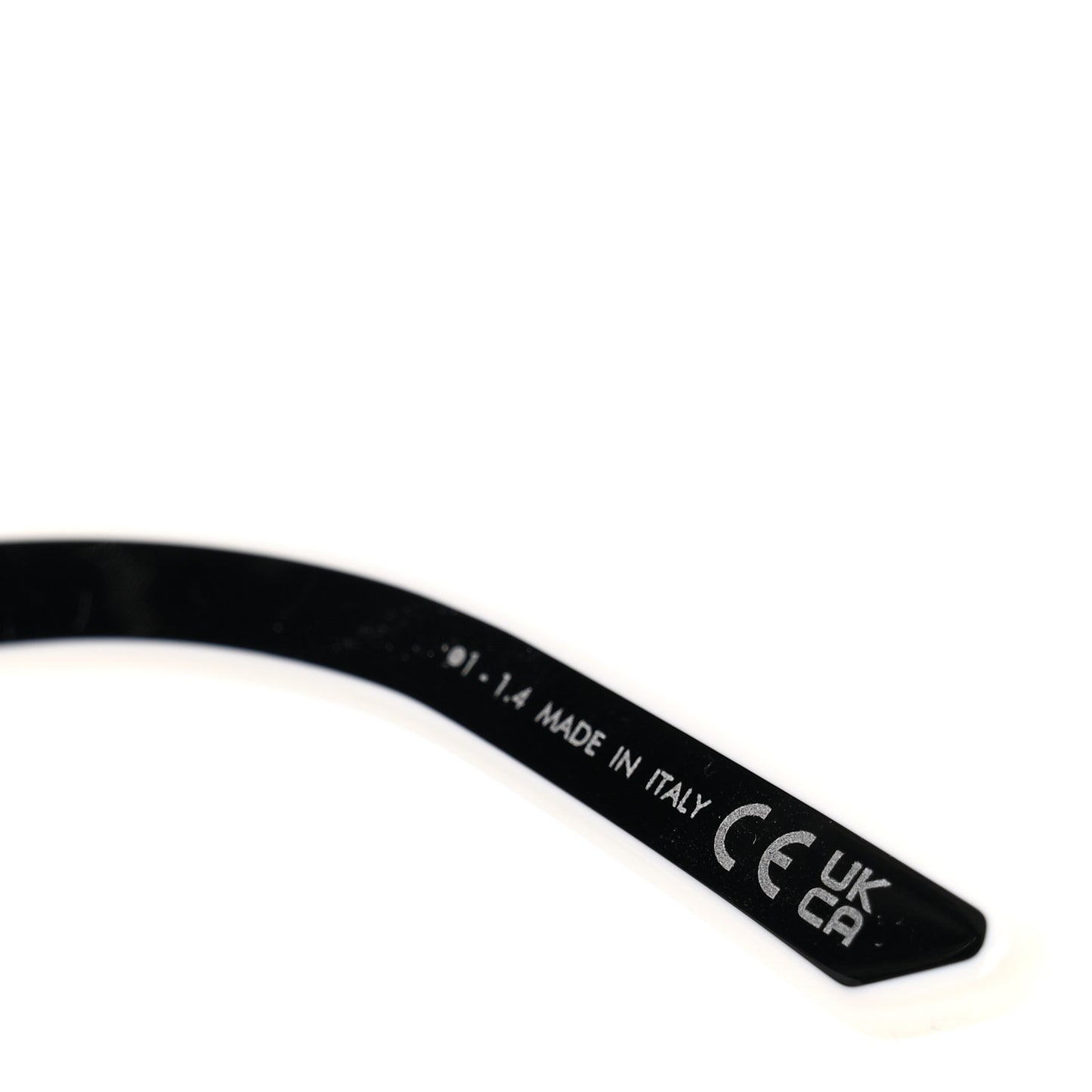 Diorpacific S1U Square Sunglasses Black White