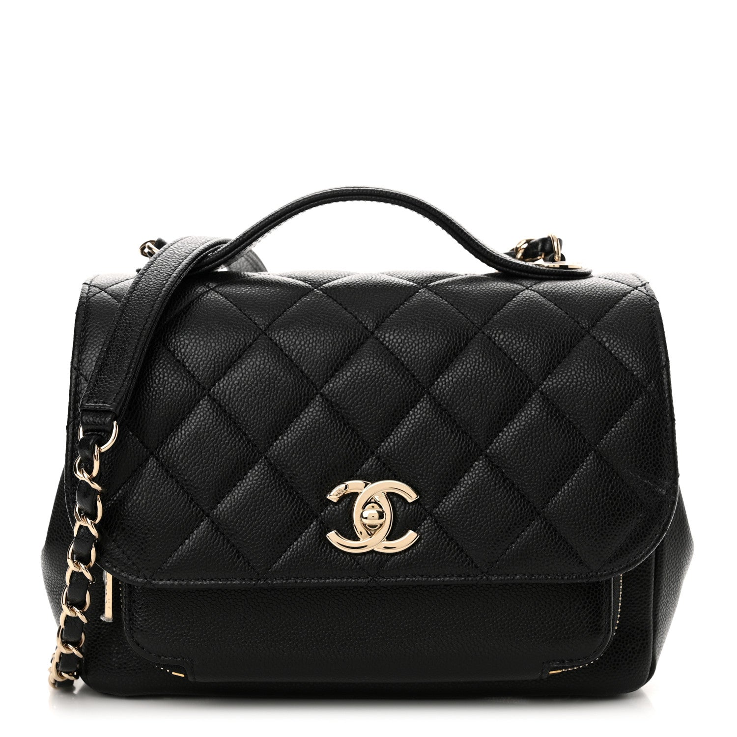 Chanel Caviar Quilted Medium Business Affinity Flap Black 1 of 10