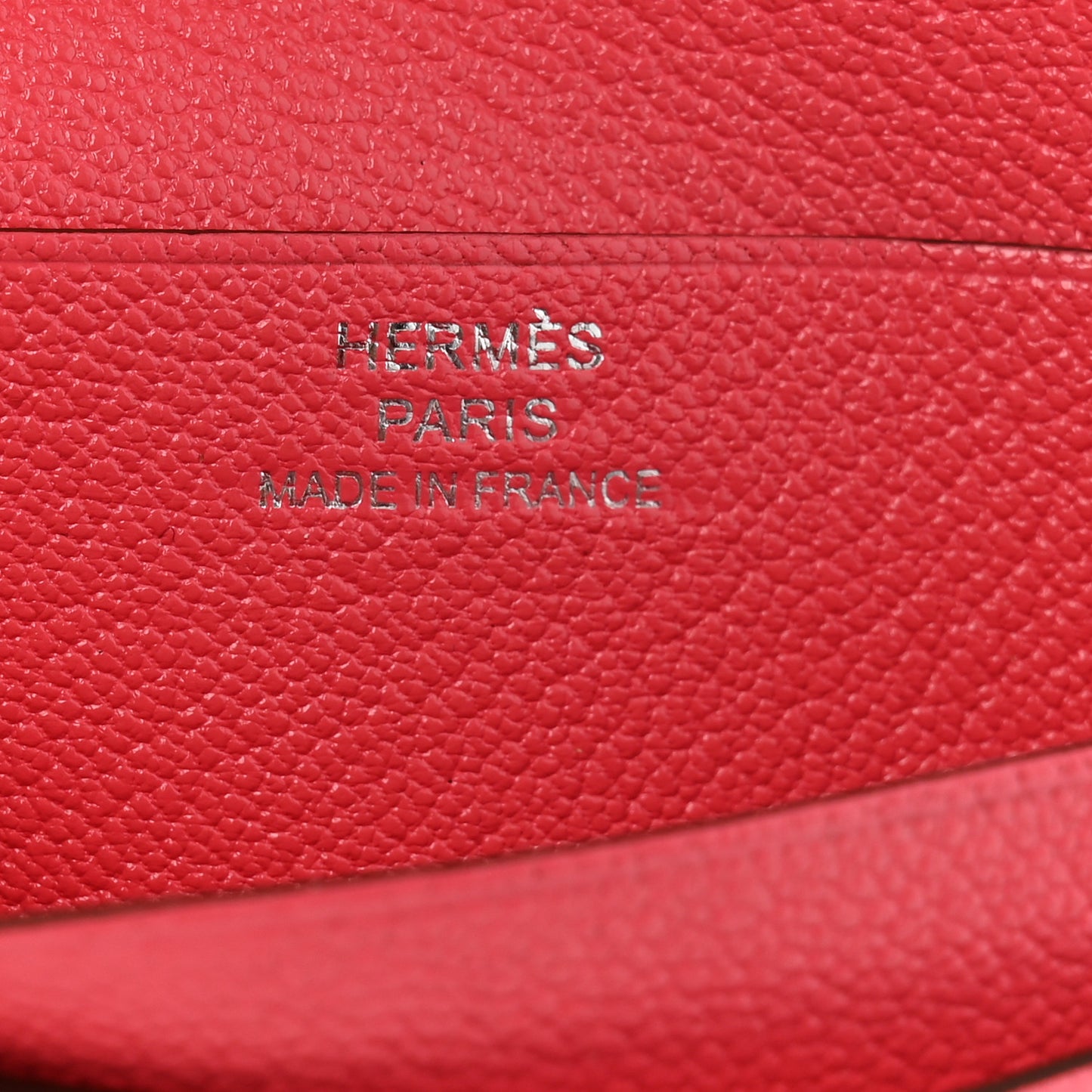 Chevre Mysore Bearn Compact Wallet Rose Lipstick