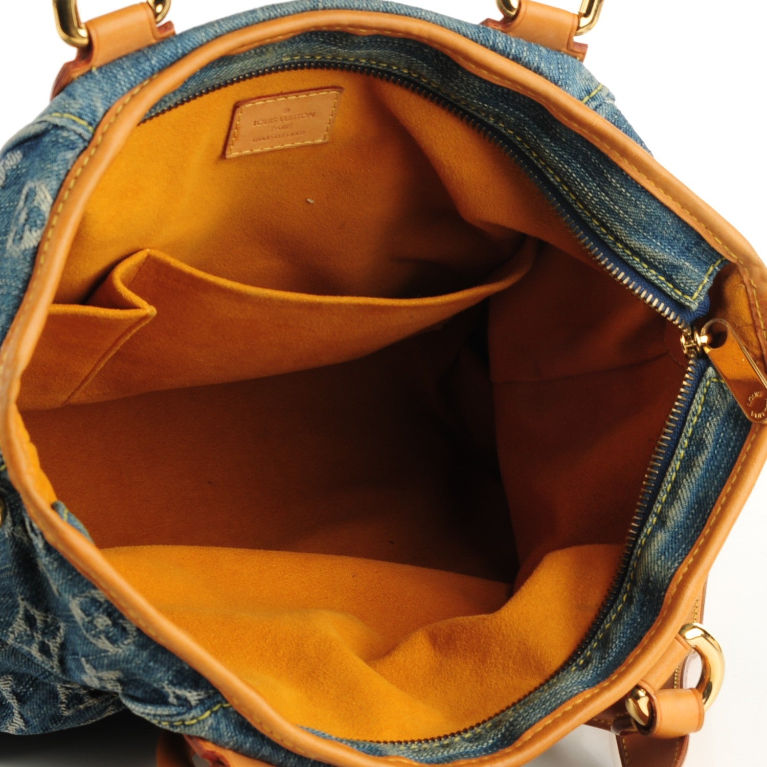 Louis Vuitton Denim Neo Cabby GM Blue 9 of 14